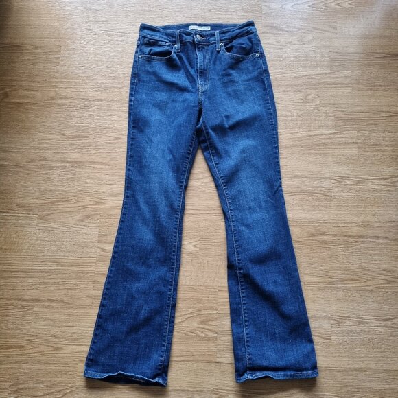 Levi's 725 High Rise Bootcut Jeans Size 30 - Picture 1 of 7